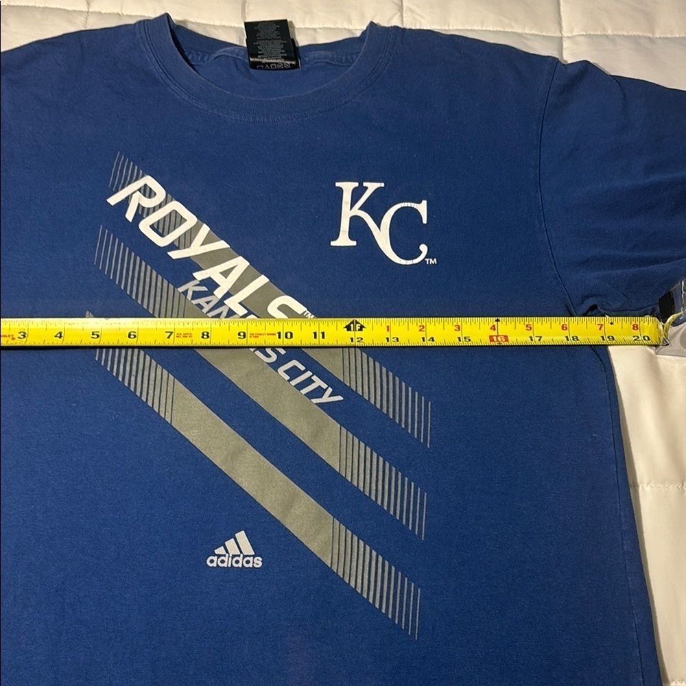 Adidas Royal Blue KC Royals Tee - Picture 6 of 9